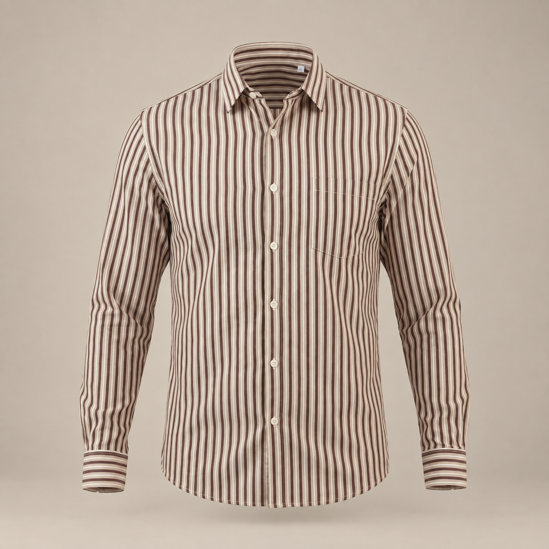 Men's Tailored Fit Striped Shirt