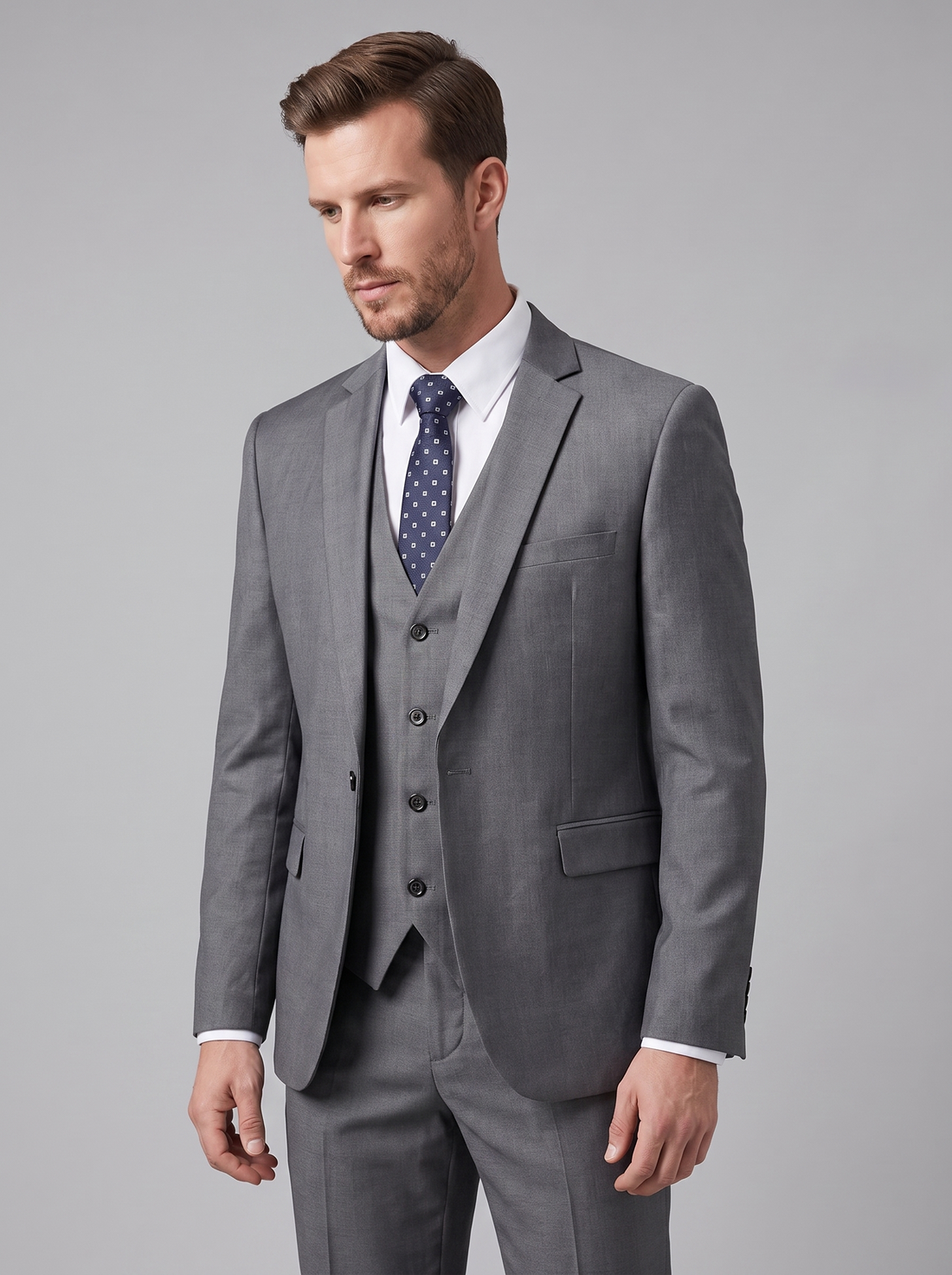 Men's Tailored Two-Piece Suit