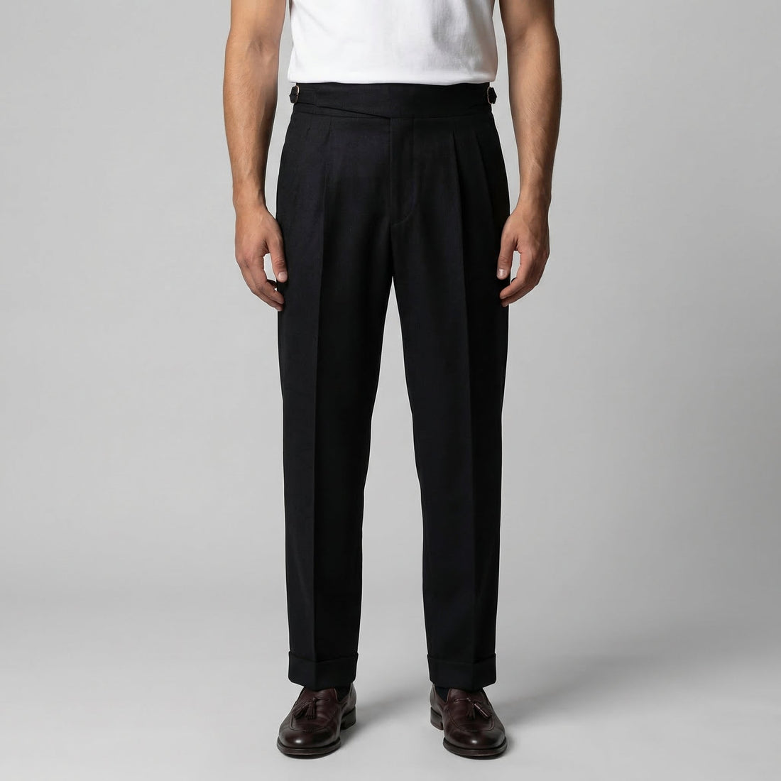 Men's Tailored fit Pleated Trousers