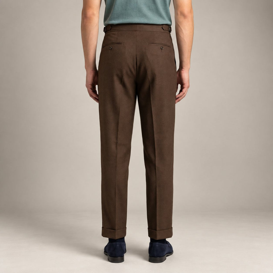 Men's Tailored fit Pleated Trousers