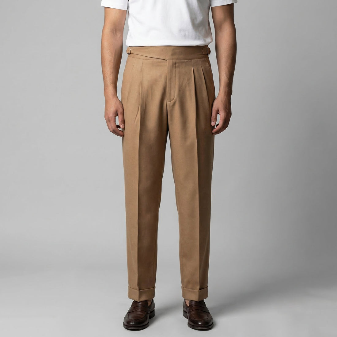 Men's Tailored fit Pleated Trousers