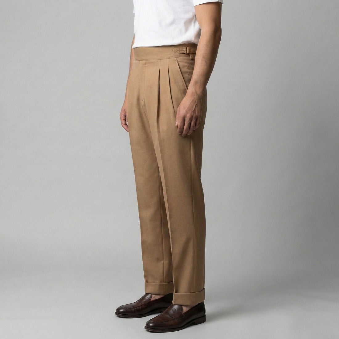Men's Tailored fit Pleated Trousers