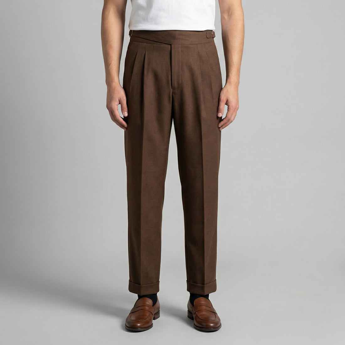Men's Tailored fit Pleated Trousers