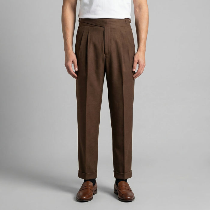 Men's Tailored fit Pleated Trousers