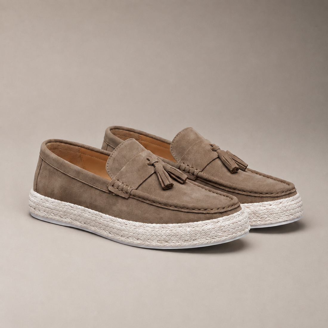 Men's Tassel Espadrille Loafers