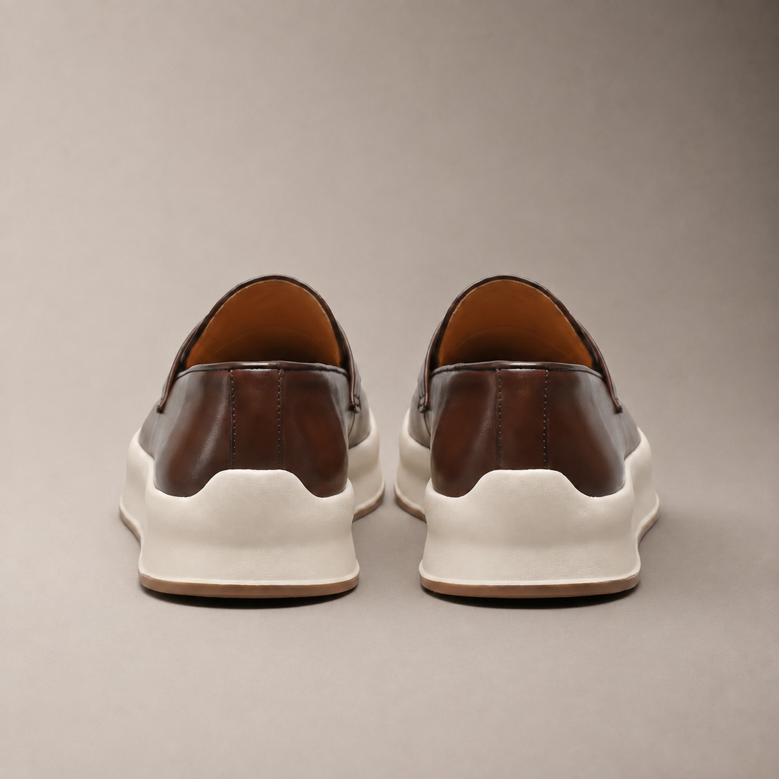 Men's Tassel Platform Loafers