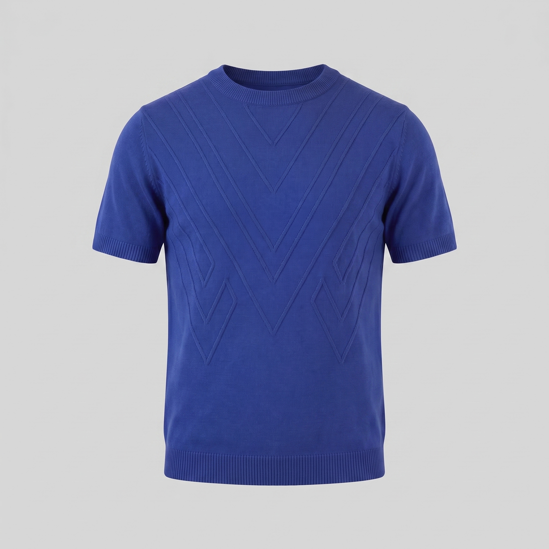Men's Textured Knit T-Shirt