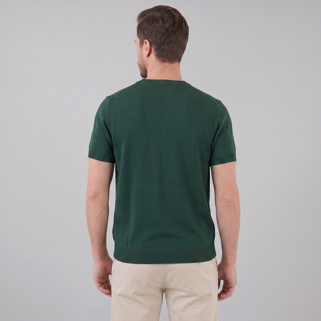 Men's Textured Knit T-Shirt