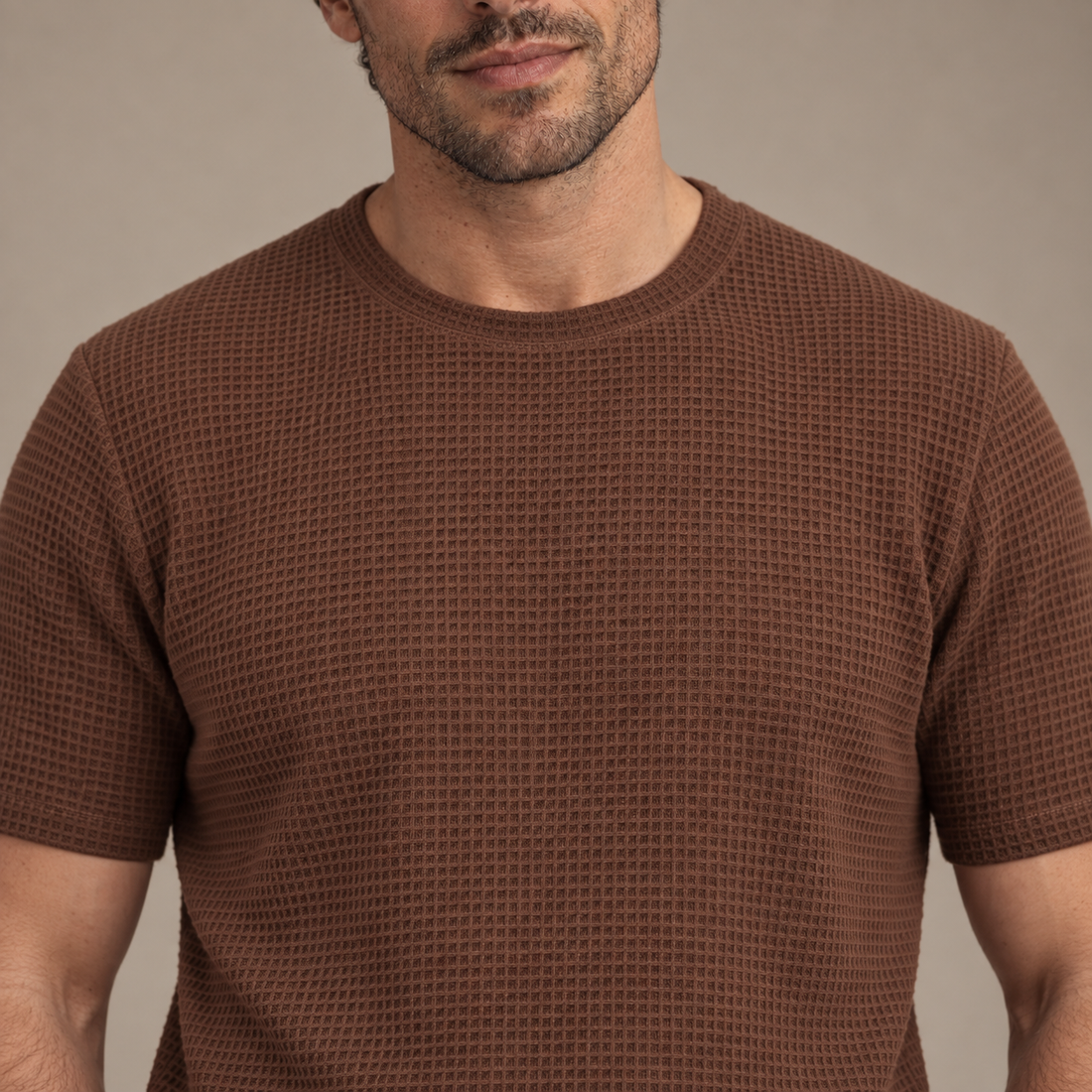 Men's Textured Short Sleeve Shirt