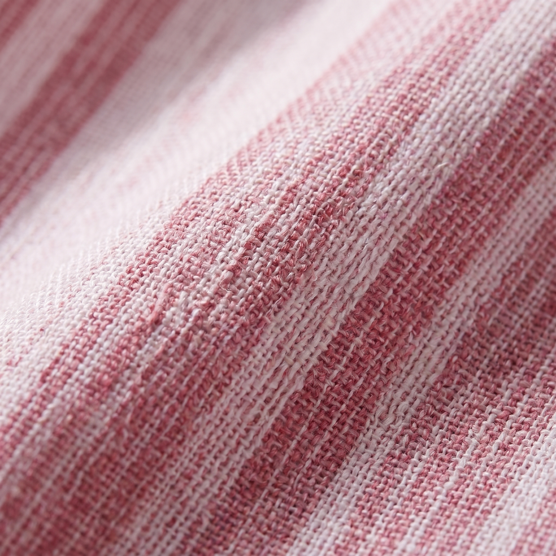 Men's Textured Stripe Button-Up Summer Shirt