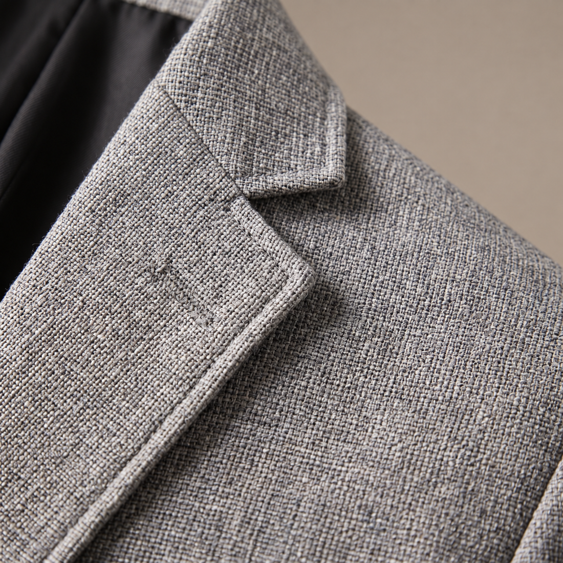 Men's Textured Two-Button Blazer
