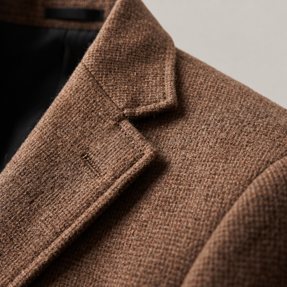 Men's Textured Two-Button Blazer