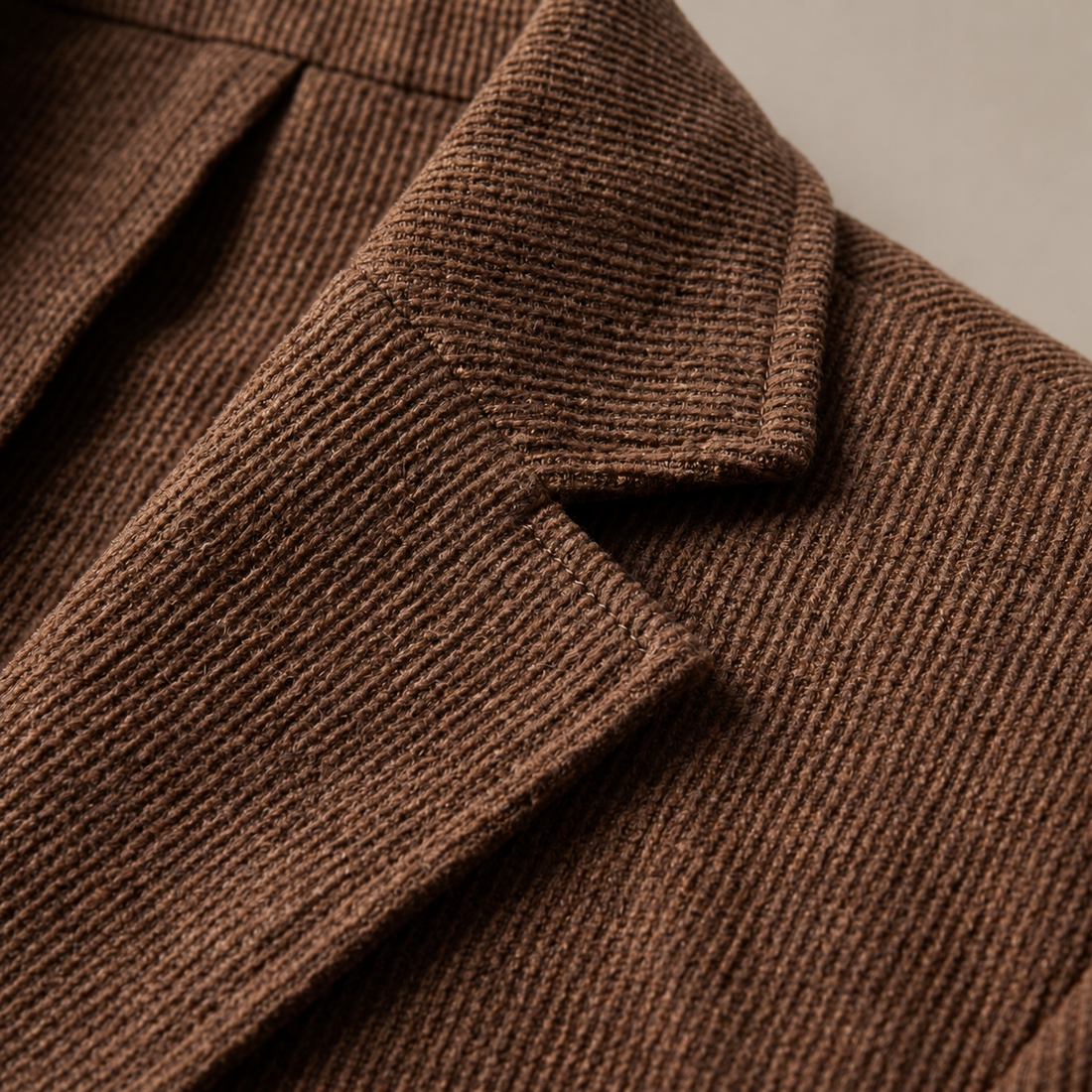 Men's Textured Two-Button Blazer