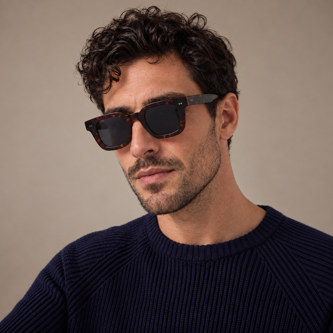 Men's Trendy Sunglasses with Dark Lenses