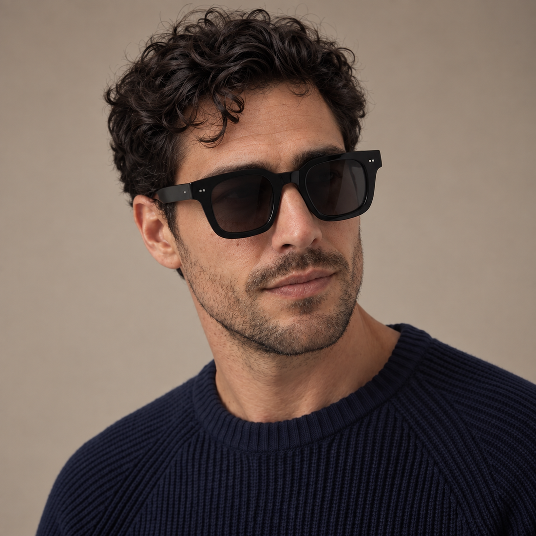 Men's Trendy Sunglasses with Dark Lenses