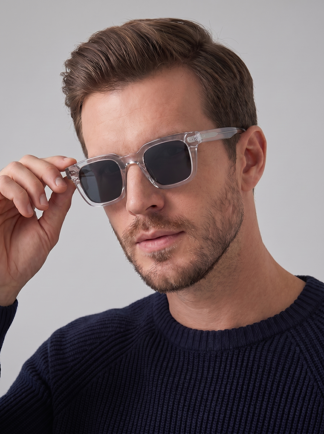 Men's Trendy Sunglasses with Dark Lenses