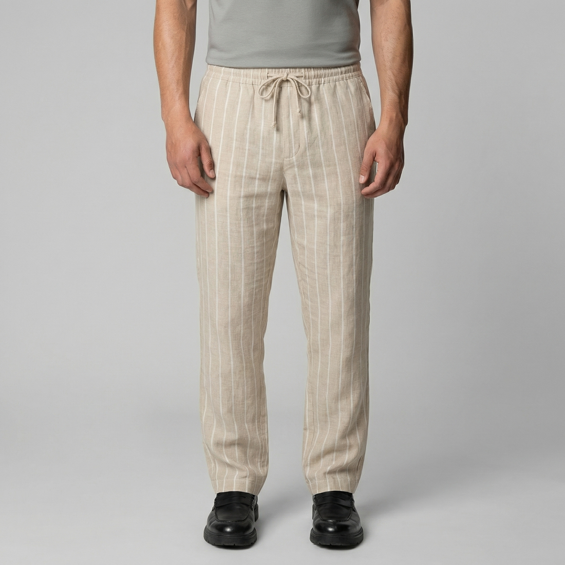 Men's Trousers with Drawstring Waist