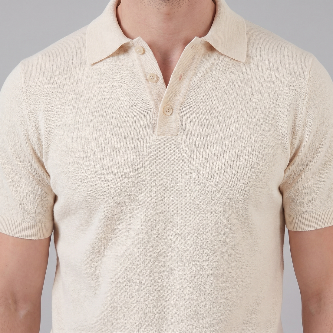 Men's V-Neck Summer Polo