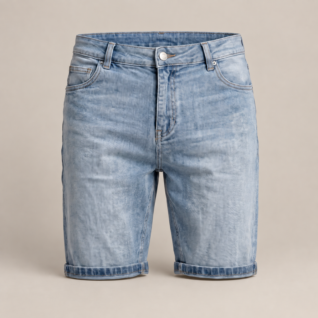 Men's Vintage Wash Short Jeans