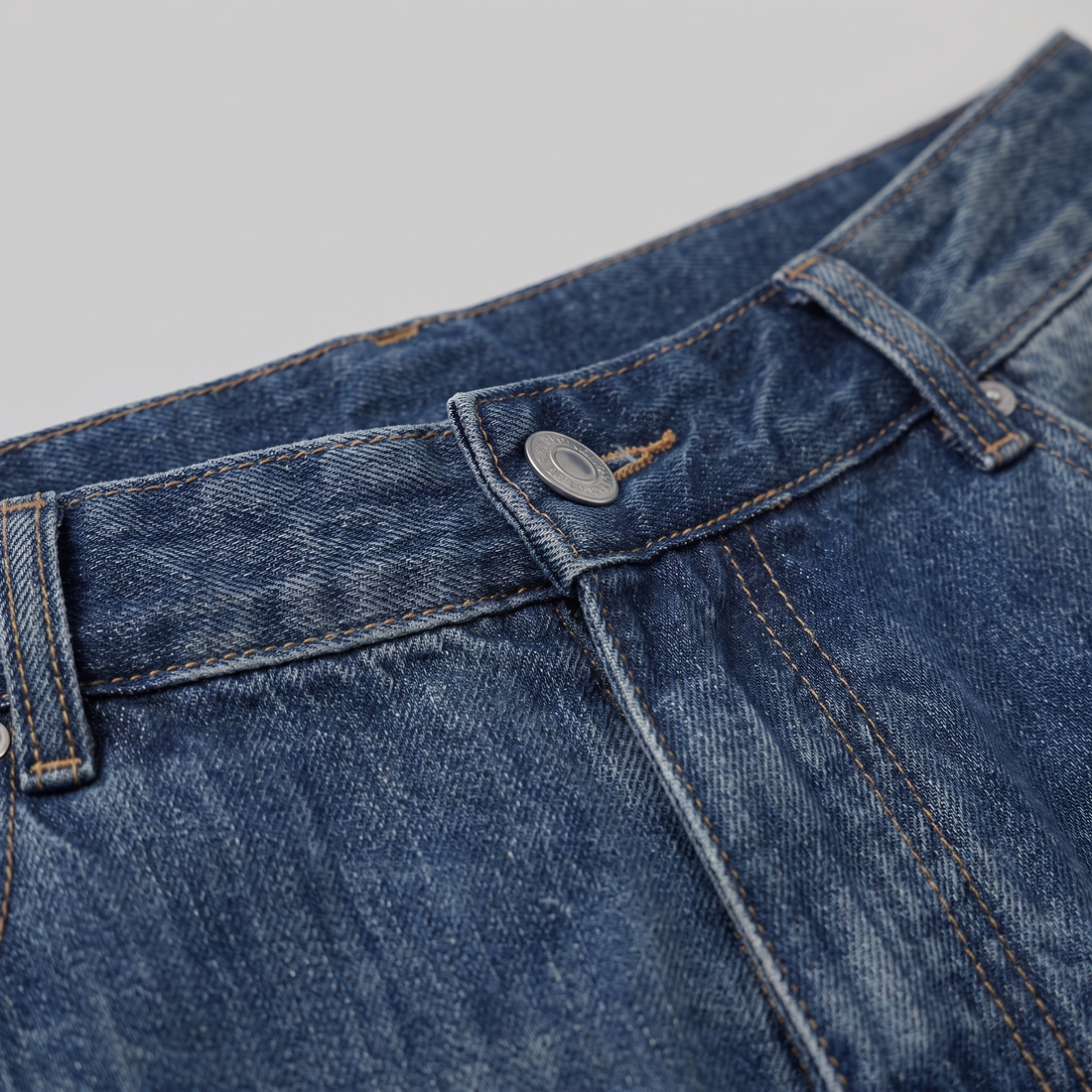 Men's Wide Leg Denim Shorts