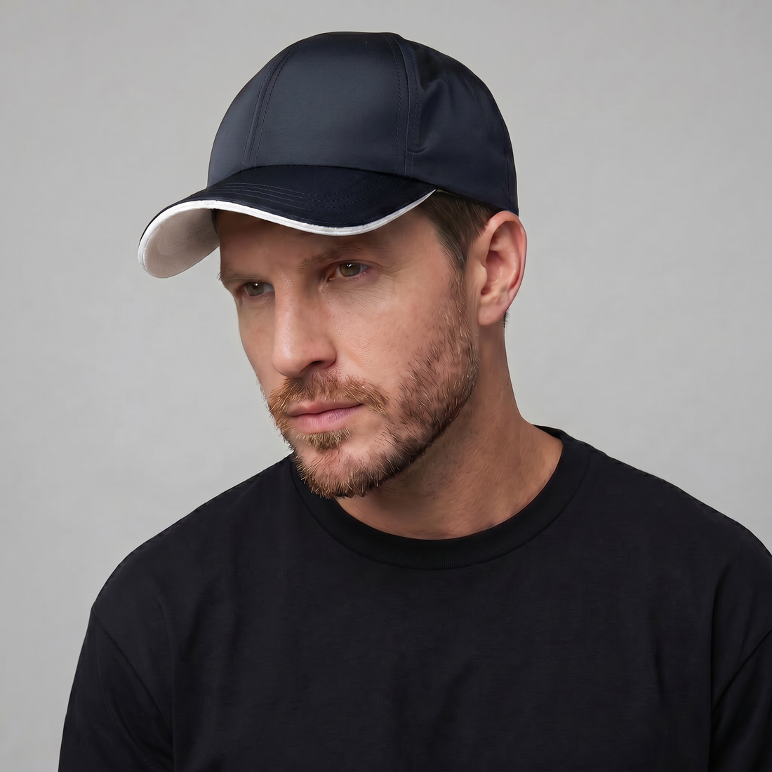 Winslow Lane Elegant Two-Tone Cap