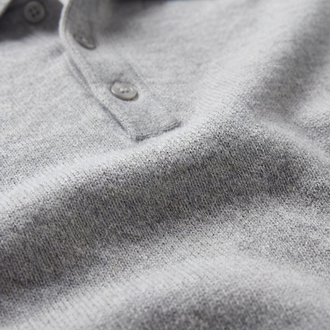 Grey Classic Polo Shirt