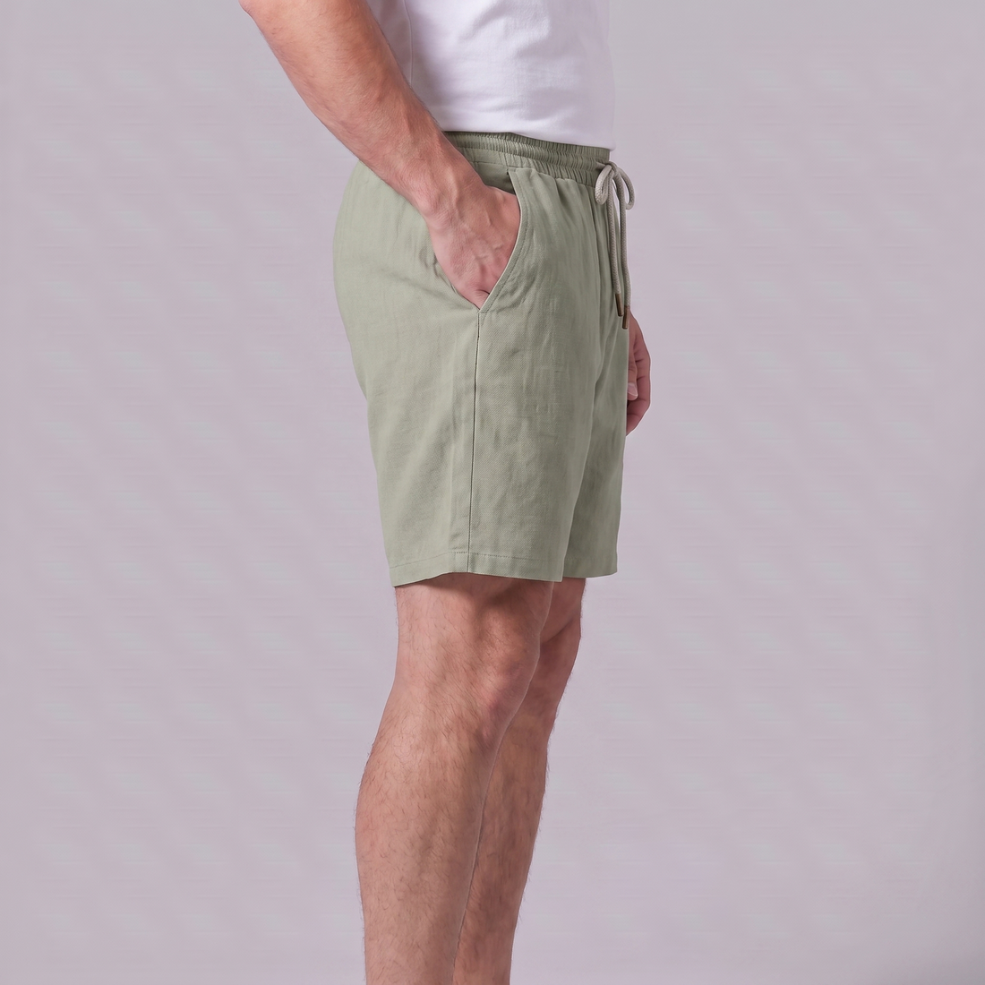 Men's Casual Drawstring Jogger Shorts