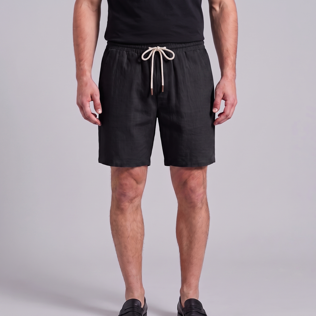 Men's Casual Drawstring Jogger Shorts