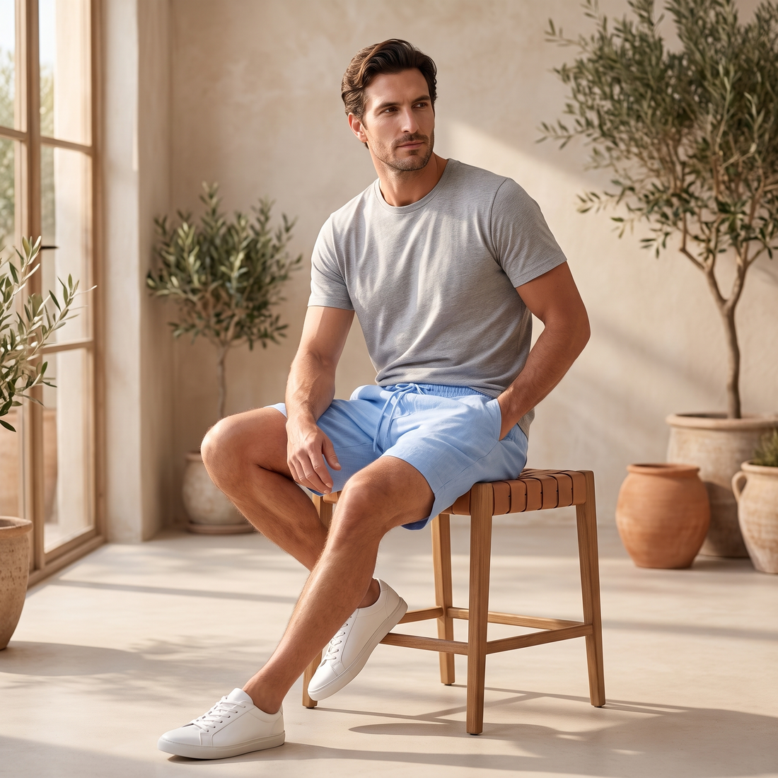 Men's Casual Loose Fit Summer Shorts