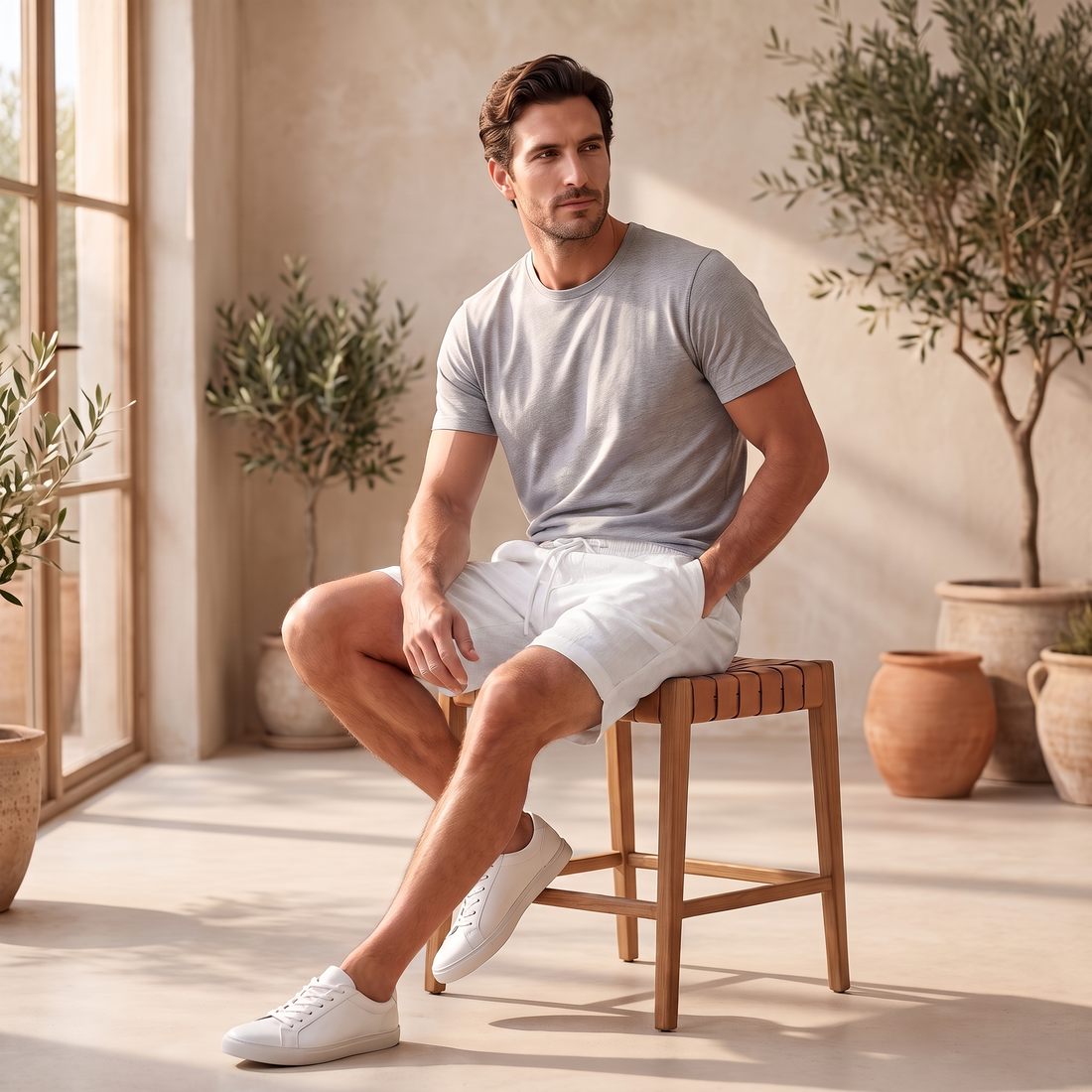 Men's Casual Loose Fit Summer Shorts