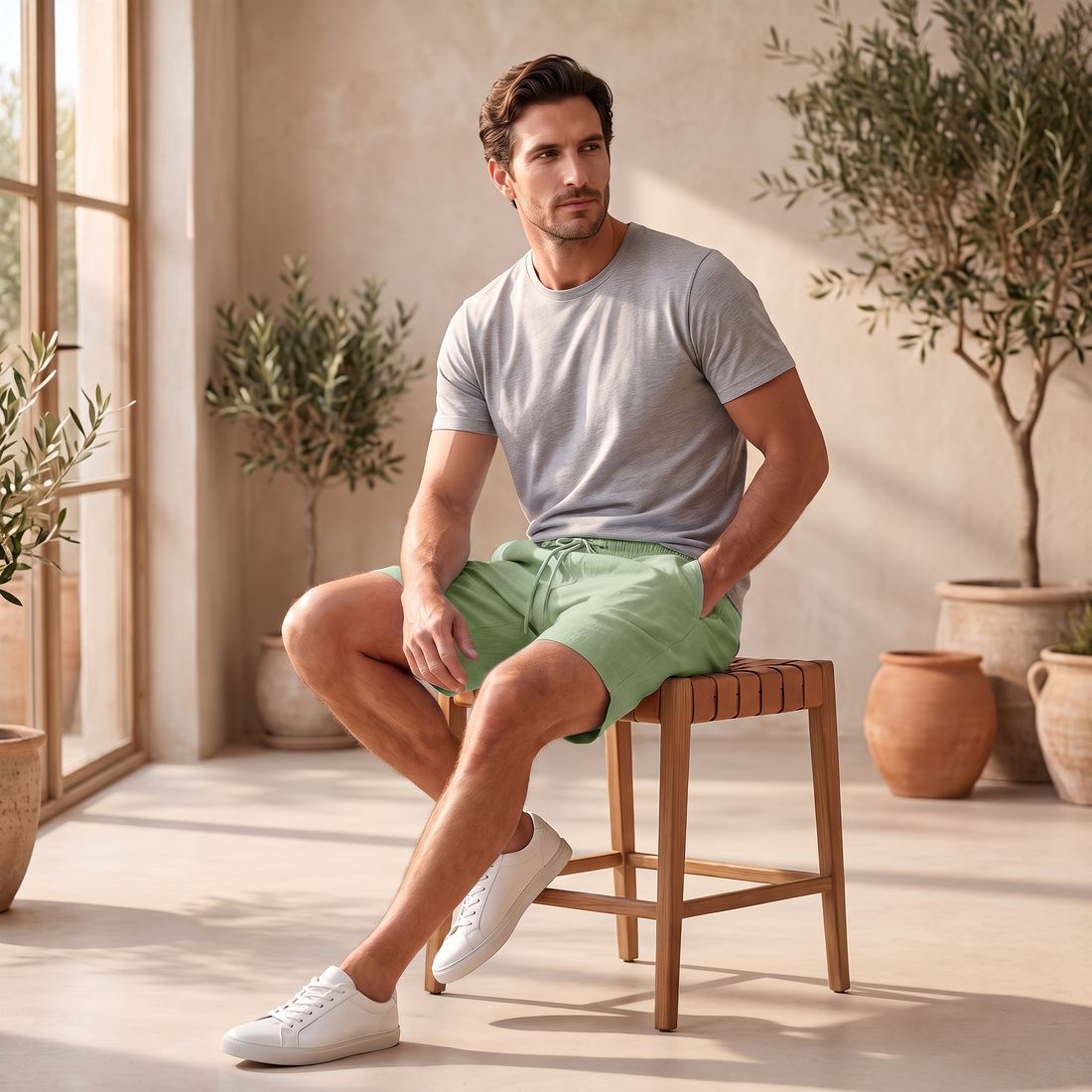 Men's Casual Loose Fit Summer Shorts