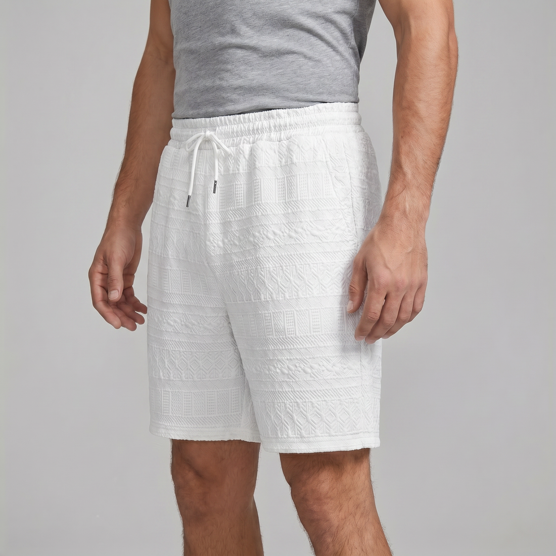 Men's Basic Drawstring Shorts with Pockets