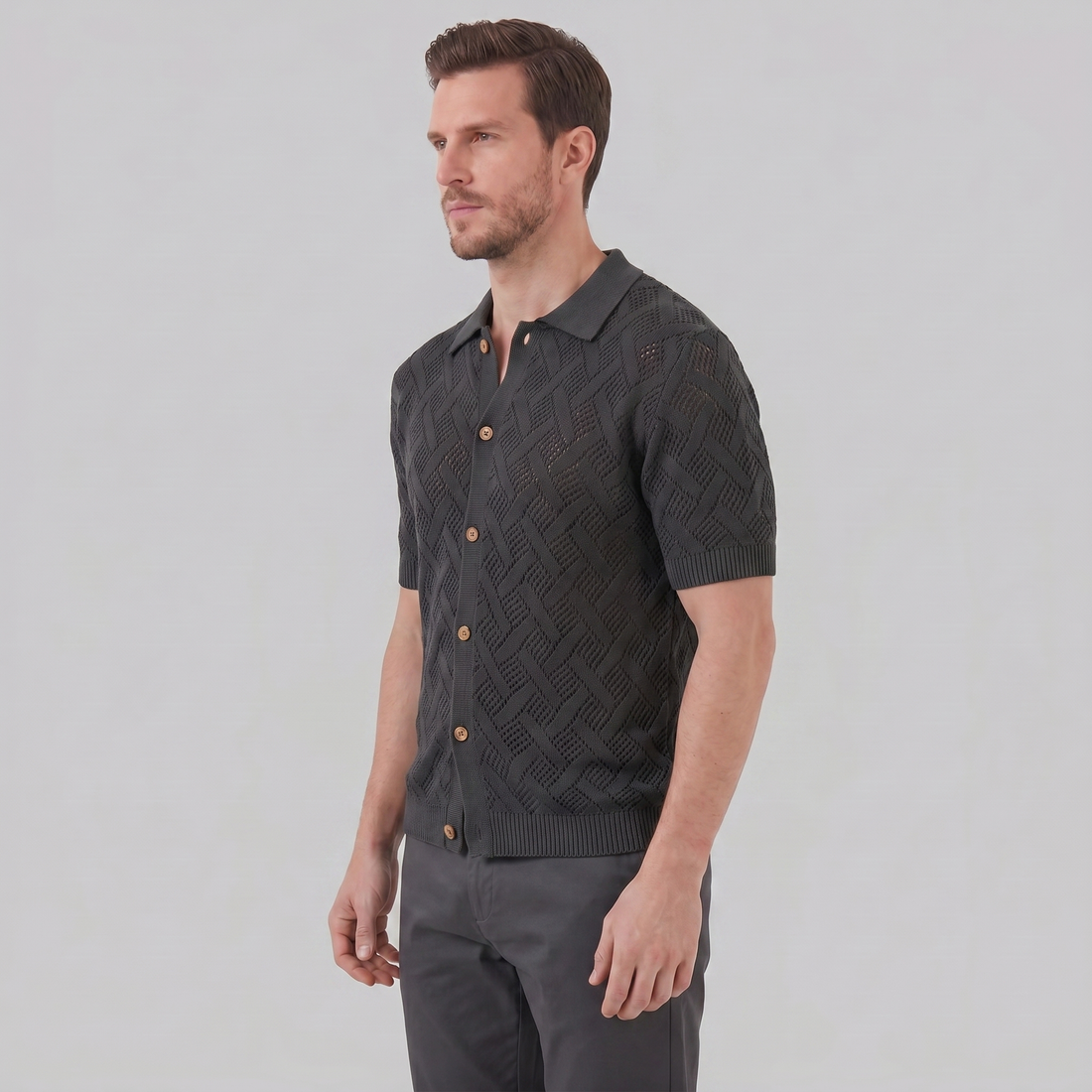Men's Beach Polo Summer Shirt