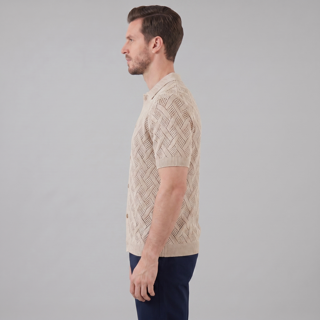 Men's Beach Polo Summer Shirt