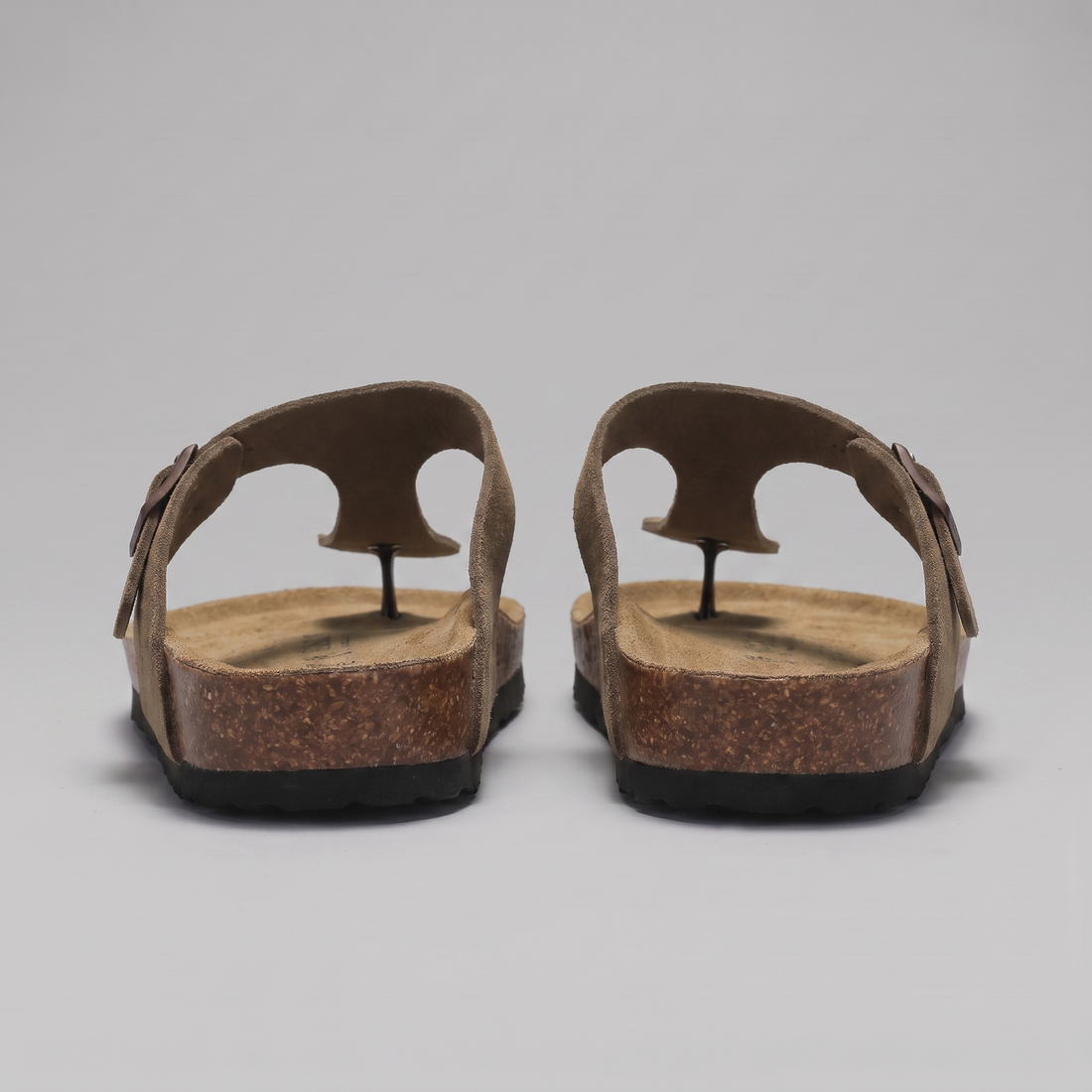 Men's Buckle Strap Flip Flop Sandals
