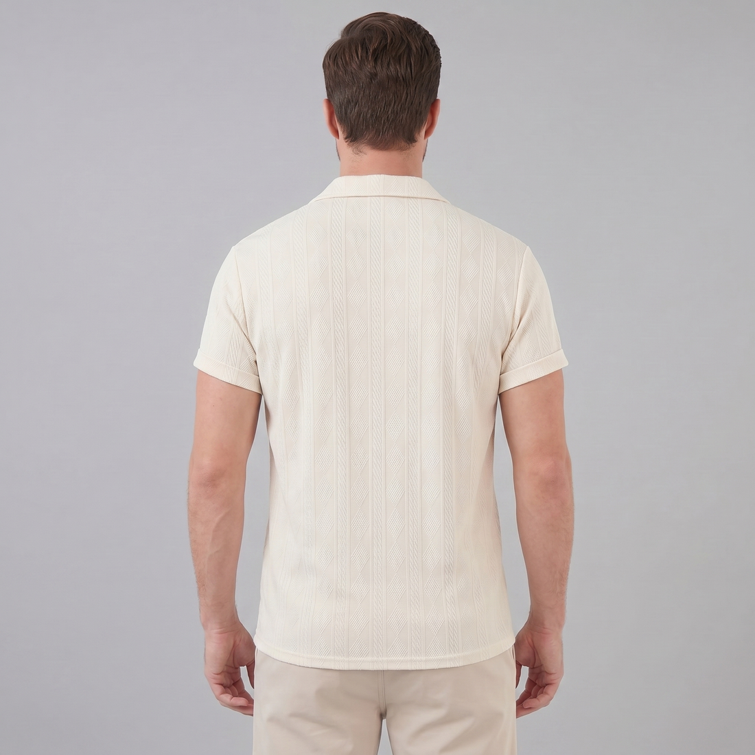 Men's Camp Collar Button Shirt