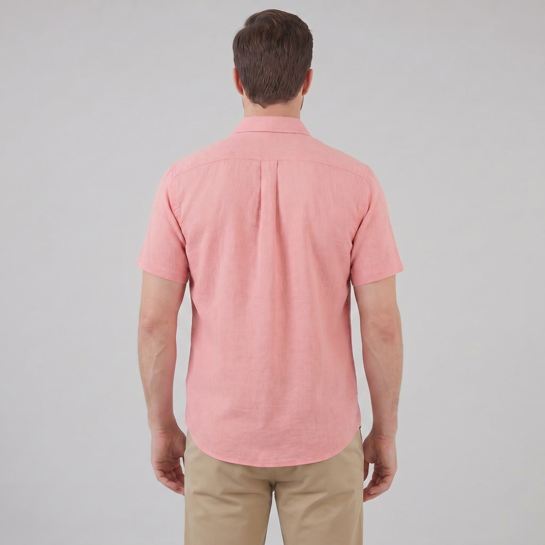 Men's Camp Collar Short-Sleeve Summer Shirt