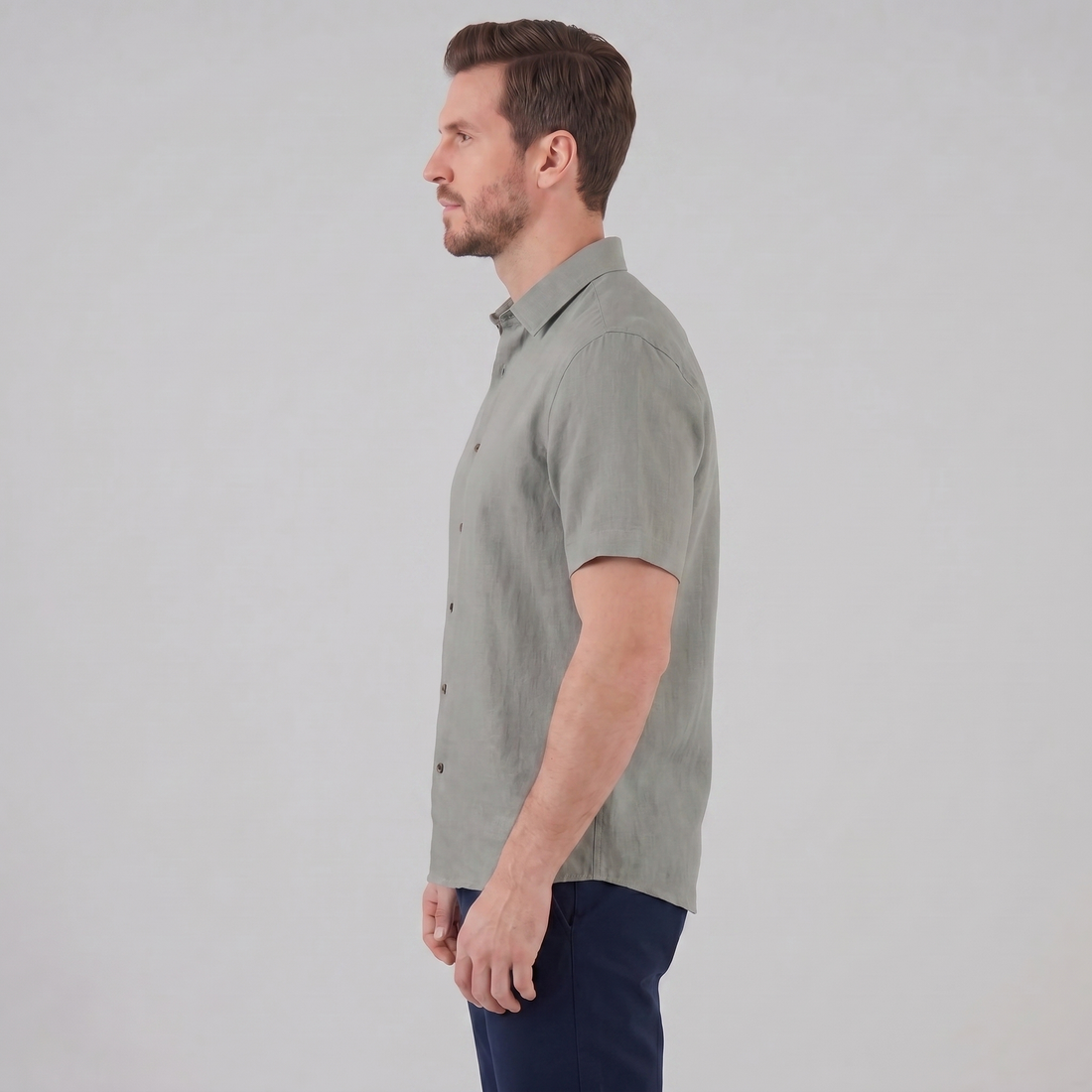 Men's Camp Collar Short-Sleeve Summer Shirt