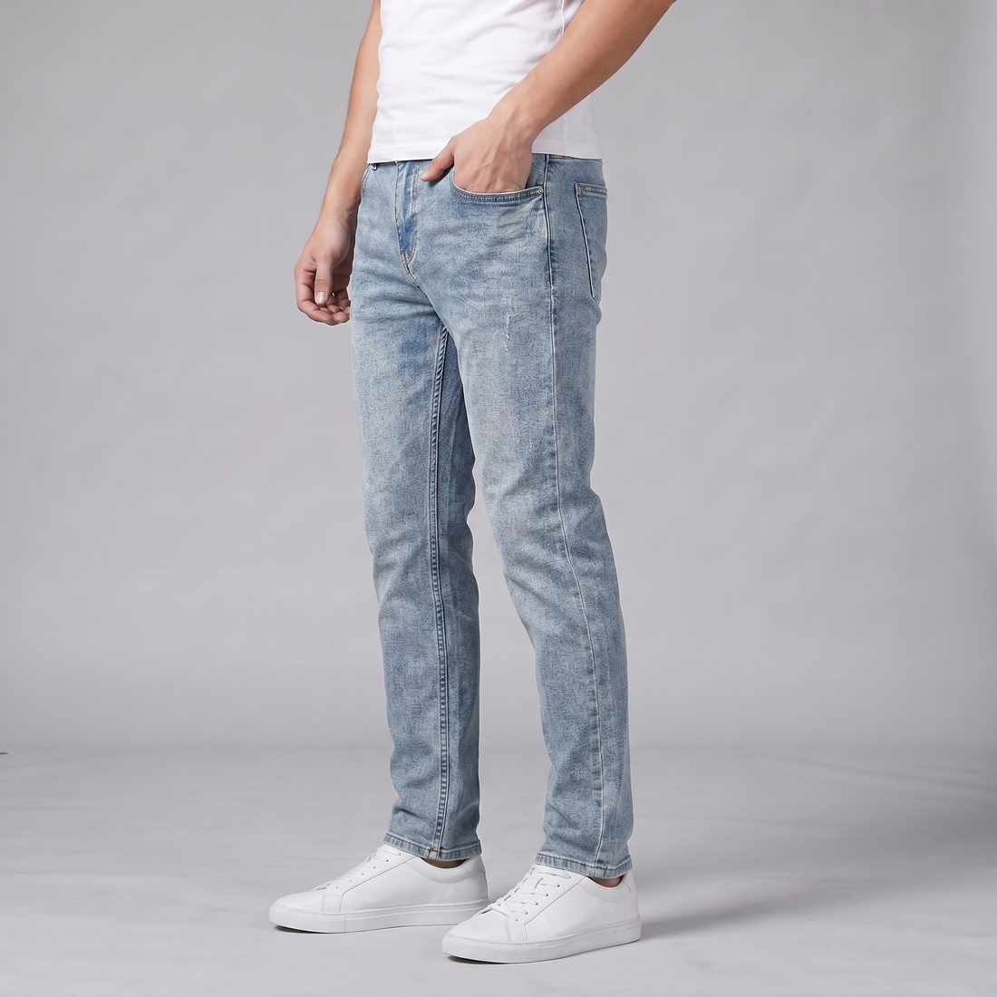Men's Casual Straight Jeans