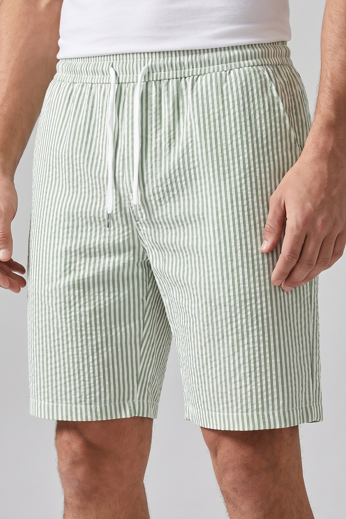 Men's Casual Striped Summer Shorts
