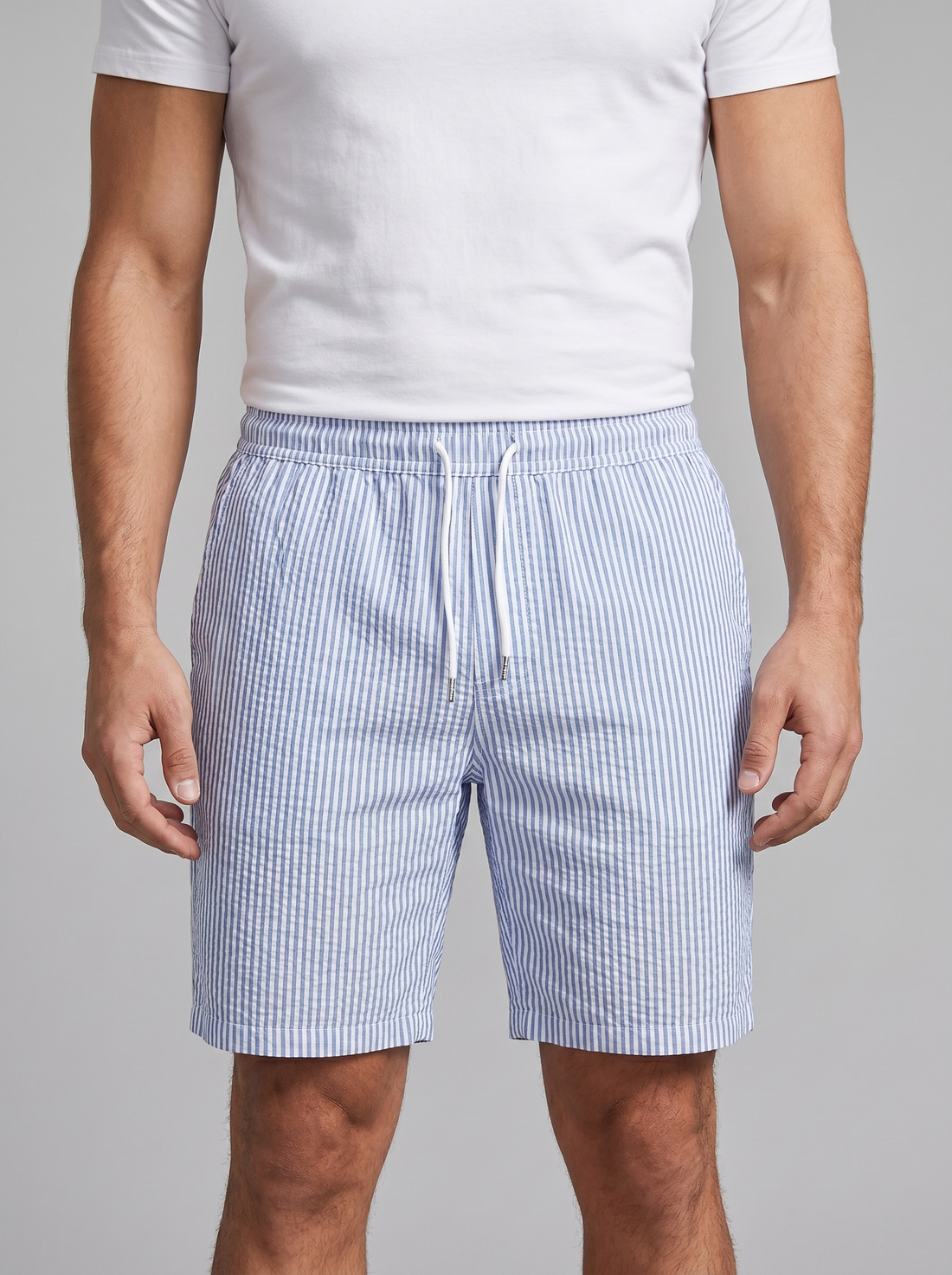 Men's Casual Striped Summer Shorts