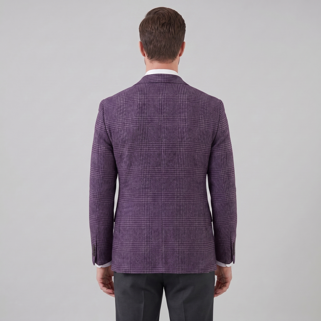 Men's Check Casual Blazer Jacket - Stylish Sport Coat