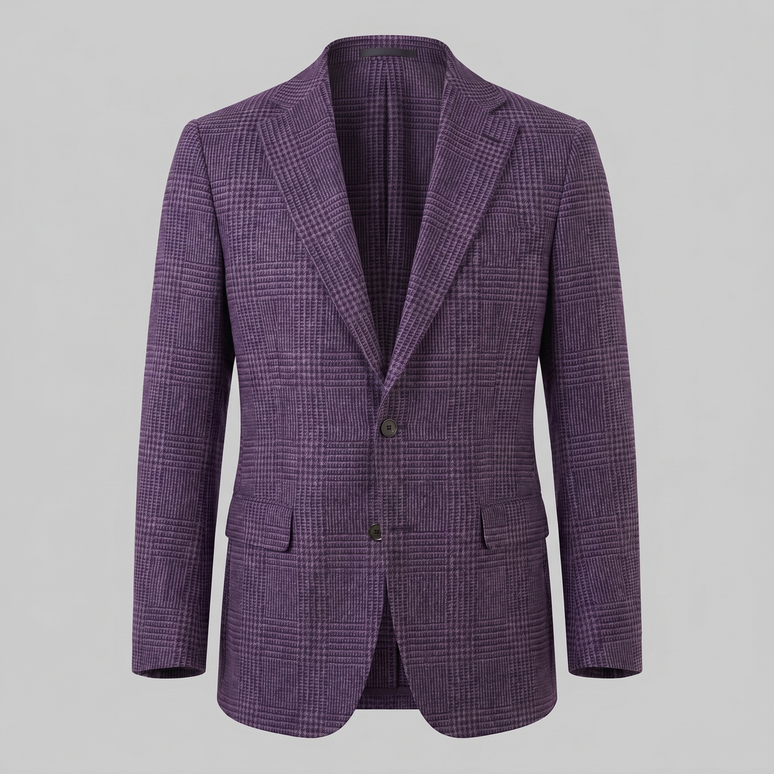 Men's Check Casual Blazer Jacket - Stylish Sport Coat