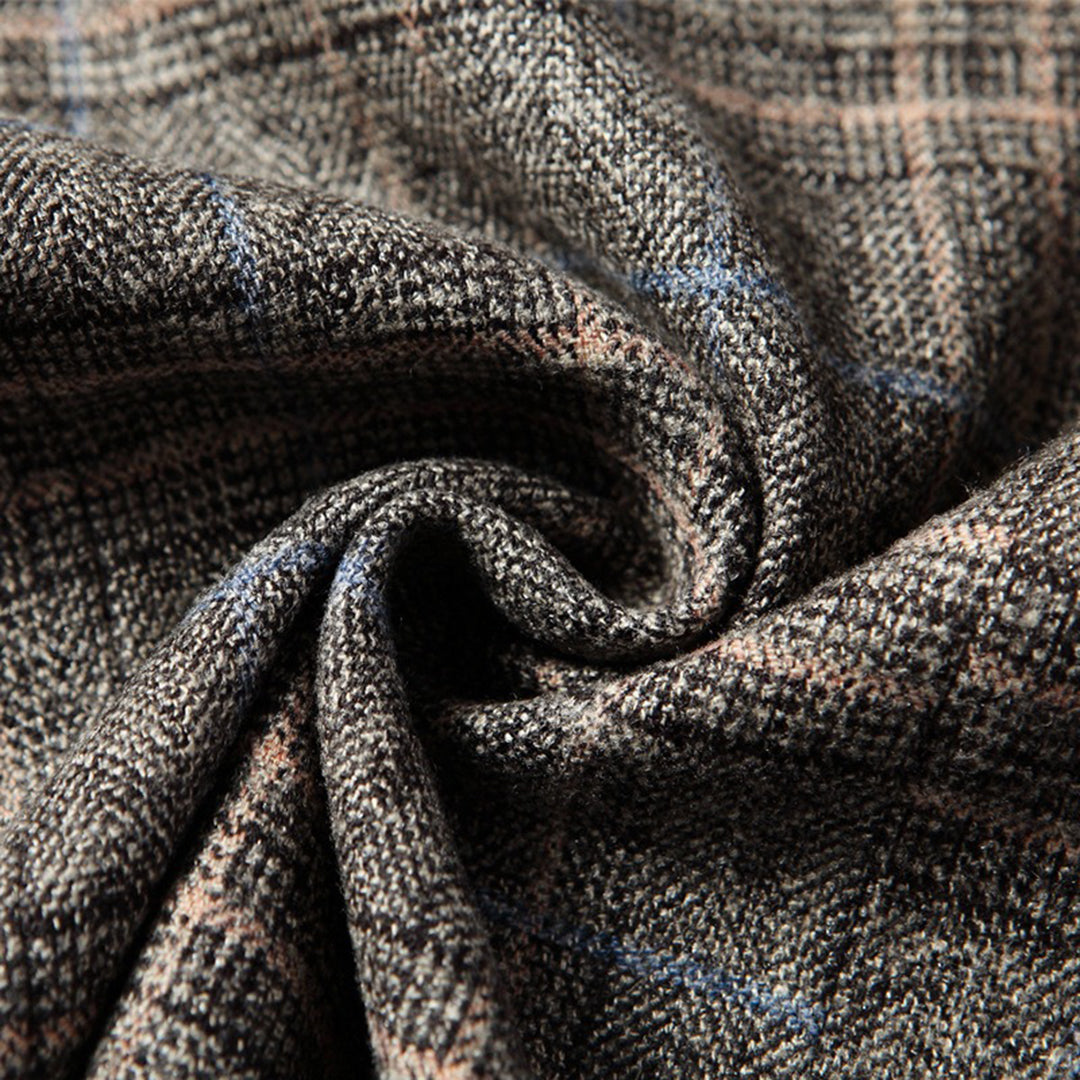 Men's Checked Blazer Jacket