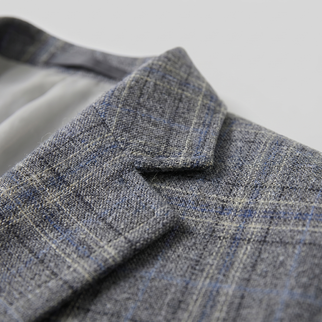 Men's Checked Blazer Jacket