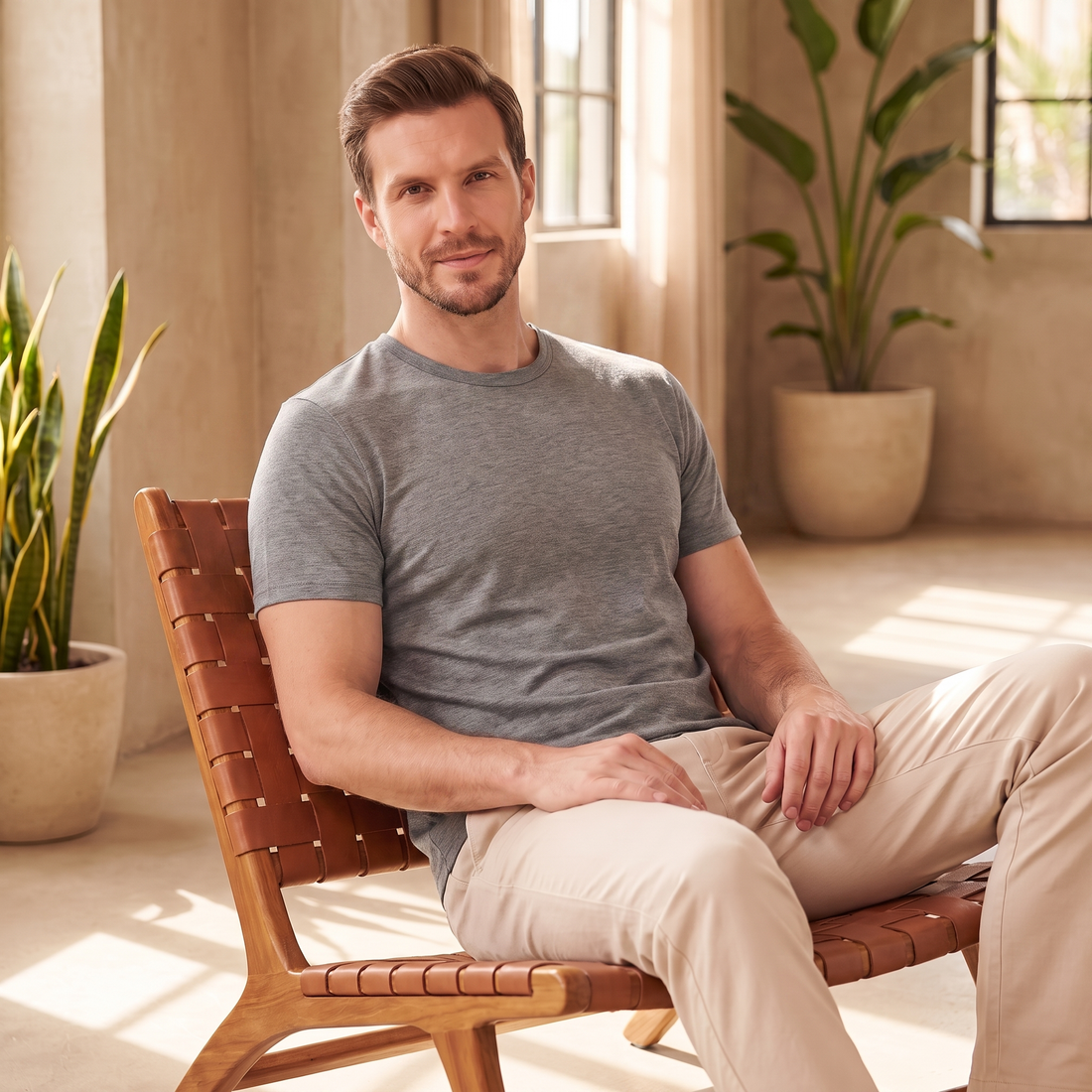 Men's Classic Crew Neck T-Shirt
