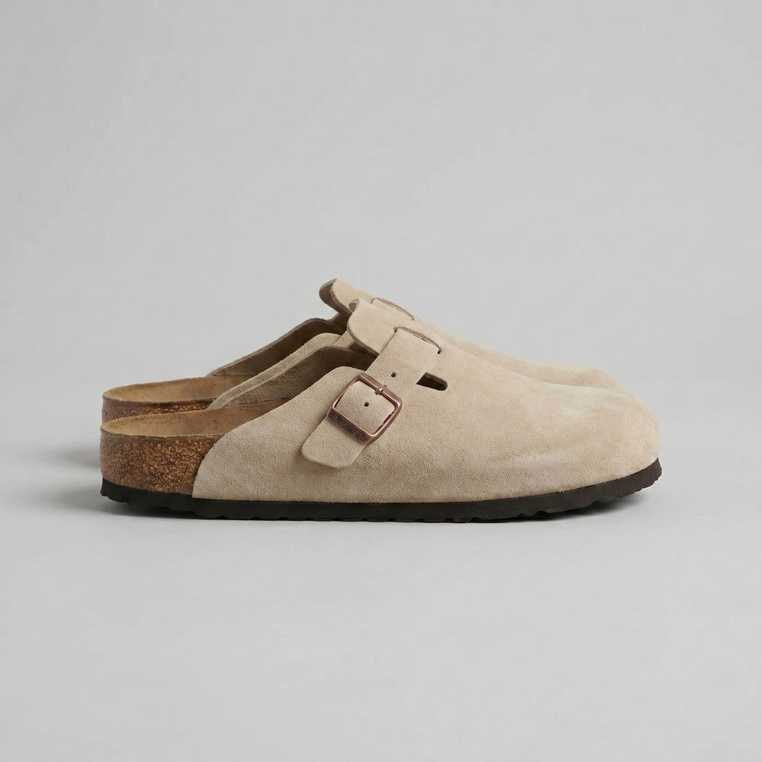 Men's Suede Clogs - Stylish Comfort Loafers