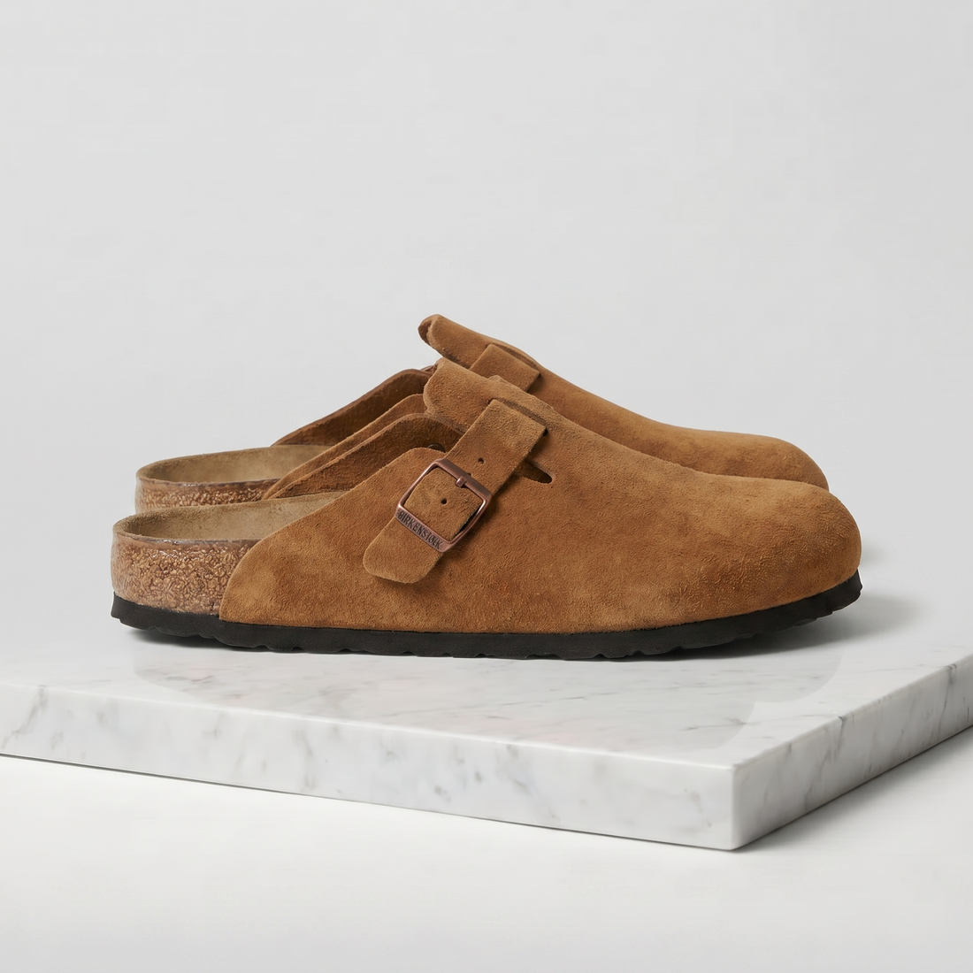 Men's Suede Clogs - Stylish Comfort Loafers