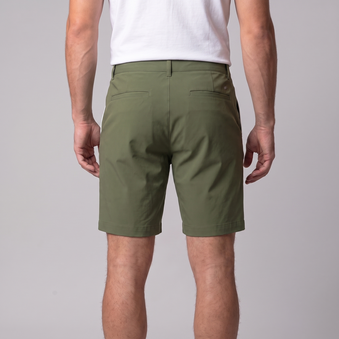 Men's Contrast Piping Chino Shorts