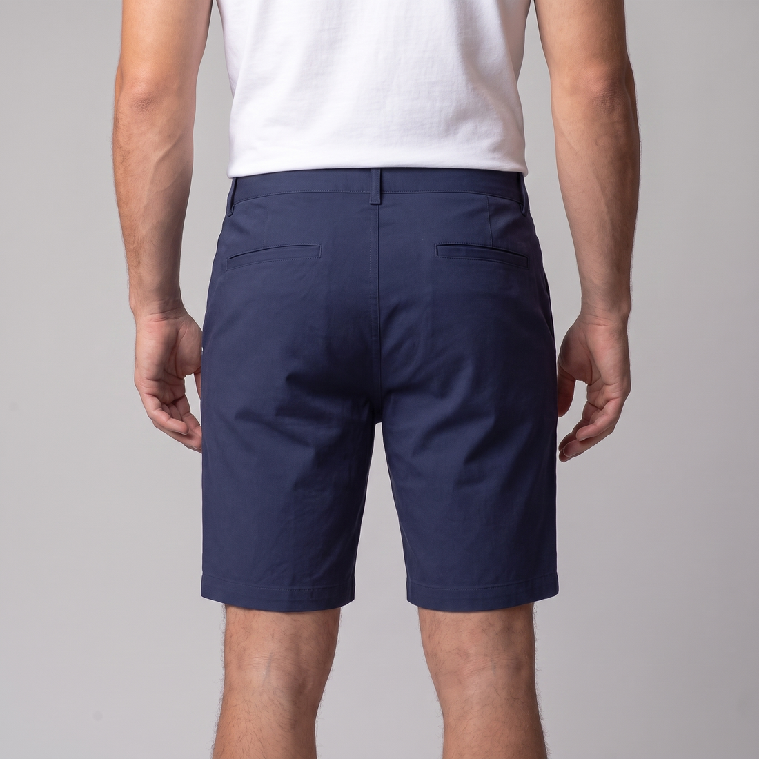 Men's Contrast Piping Chino Shorts
